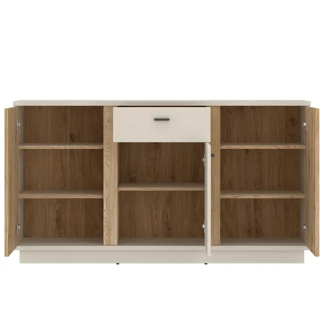 Komoda Mosano LUSK101 3D1S dub cremona/kašmír,3