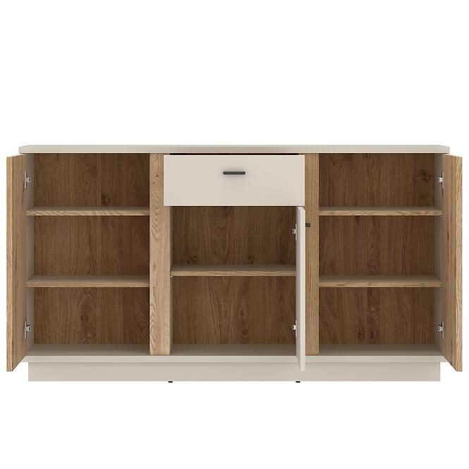 Komoda Mosano LUSK101 3D1S dub cremona/kašmír,3