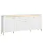 Komoda Lazio LAZK03 U008/U080 4D2S biela/biela alpský