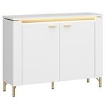 Komoda Lazio LAZK01 U008/U080 2D biela/biela alpský