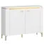 Komoda Lazio LAZK01 U008/U080 2D biela/biela alpský