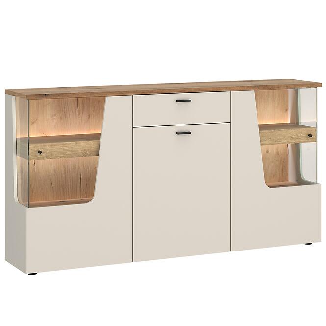 Komoda Cut Out CTUK01 U118 3D1S kašmír