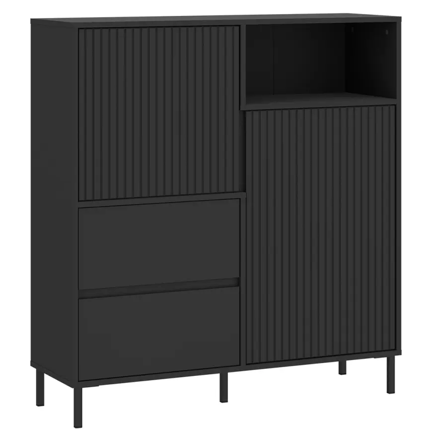 Komoda Avenale AVEK03 U139 2D2S antracit