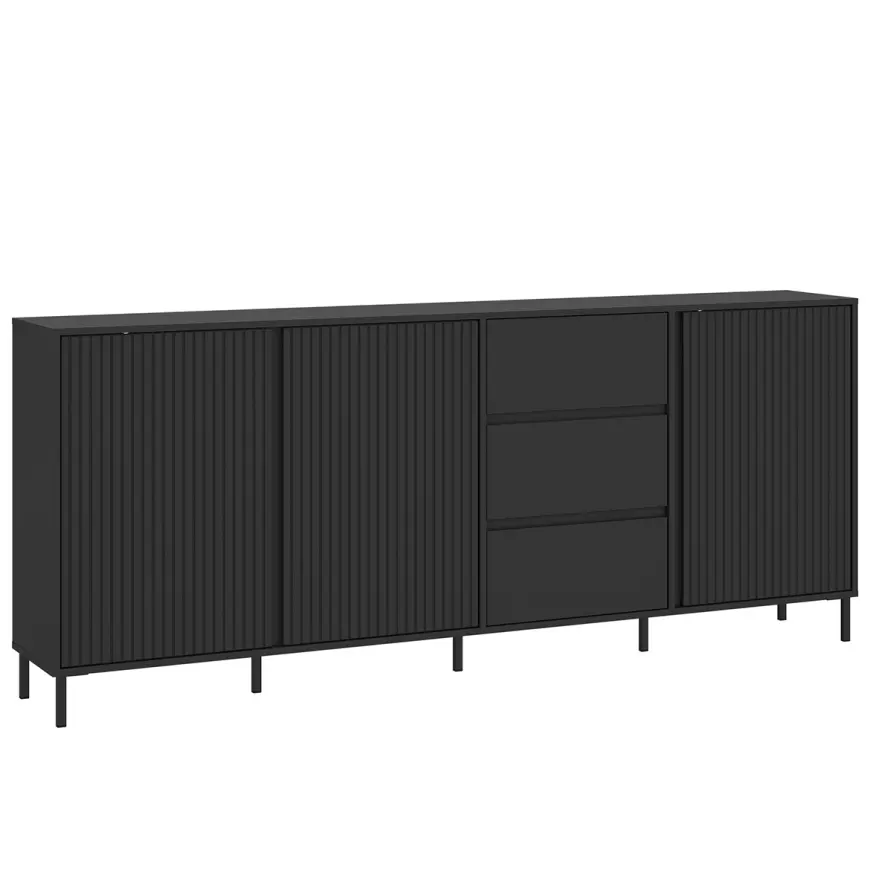 Komoda Avenale AVEK02 U139 3D3S antracit
