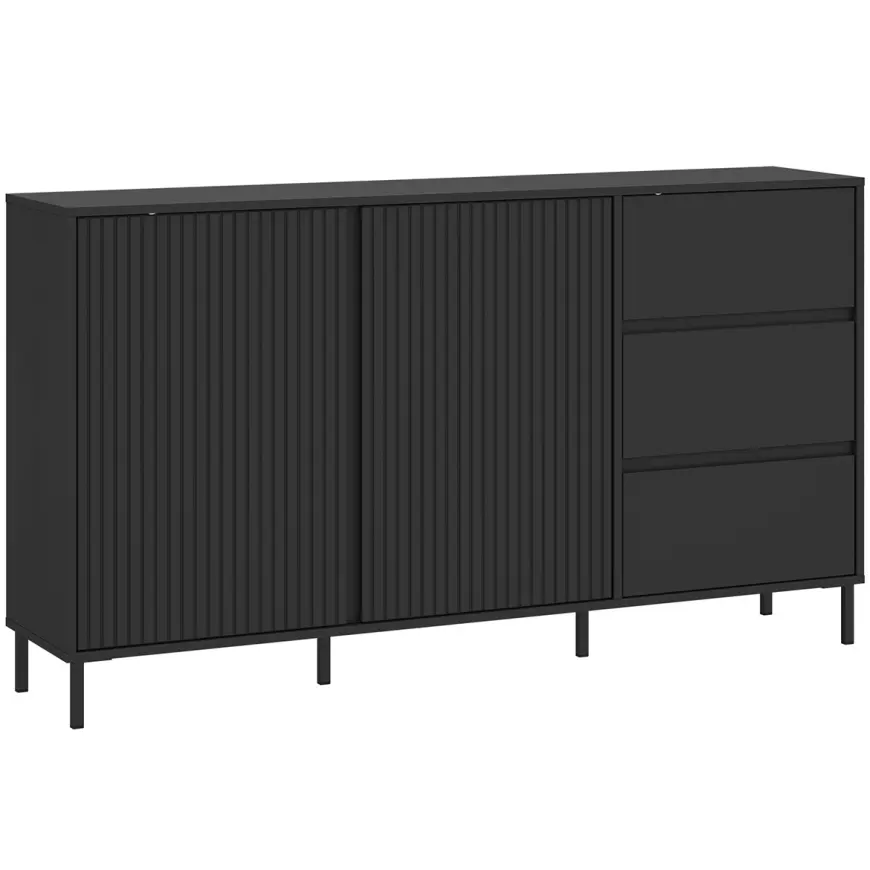 Komoda Avenale AVEK01 U139 2D3S antracit