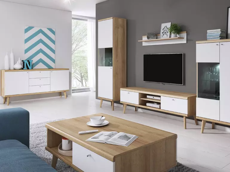 Konferenčný stolík Primo PL107 dub riviera,4