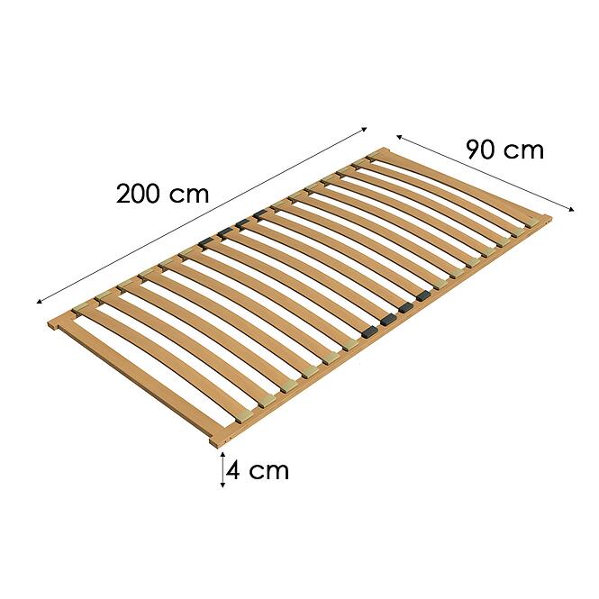 Rošt drevený flexibilný MWSD01 90x200,2