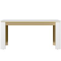 Stôl Lazio LAZT02 U008/U080 160-200 biela alpská