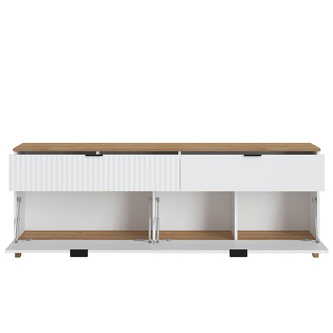 TV stolík Plissee PLIF02 biela alpin,3