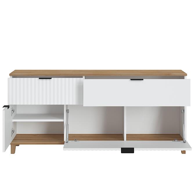 TV stolík Plissee PLIF01 biela alpin,3