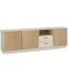TV stolík Mosano LUSF102 3D2S dub cremona