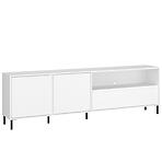 TV stolík Avenale AVEF03 U008 2D1S biela alpská