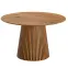 Stôl S Lamelami Metz 120x120 Dub