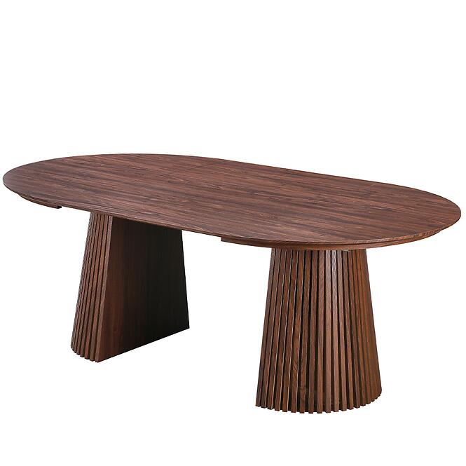 Rozkladací Stôl S Lamelami Metz 120/160x200x120 13555 Orech