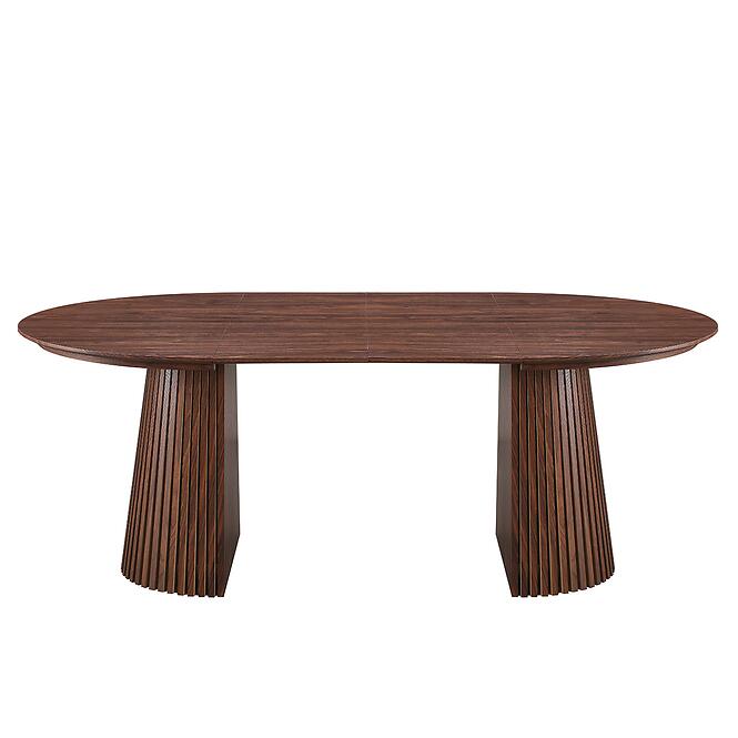 Rozkladací Stôl S Lamelami Metz 120/160x200x120 13555 Orech,4