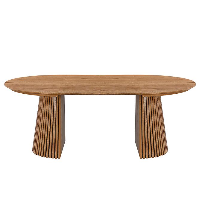 Rozkladací Stôl S Lamelami Metz 120/160x200x120 13556 Dub