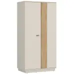 Skriňa Mosano LUSS101 92cm - kašmír, dvojdverová