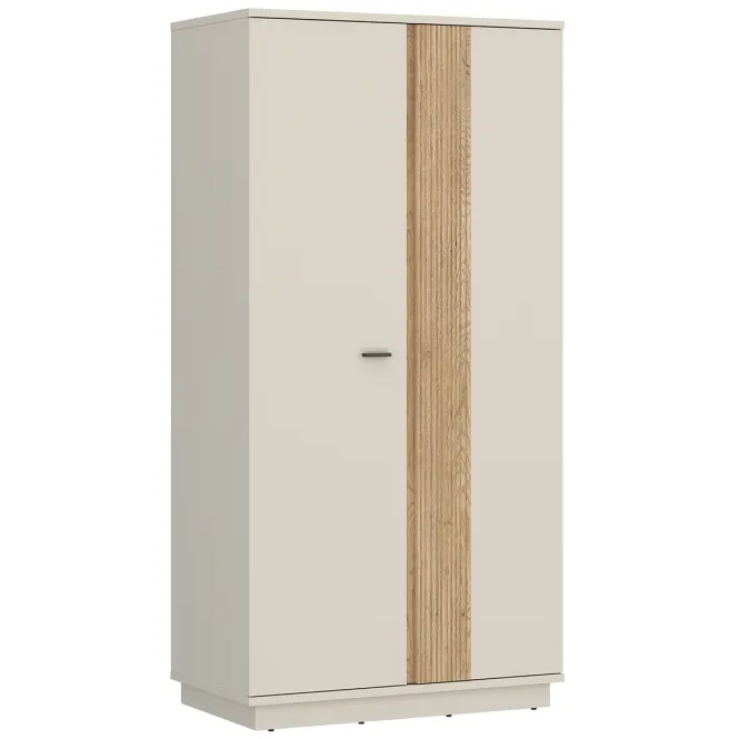 Skriňa Mosano LUSS101 92cm - kašmír, dvojdverová