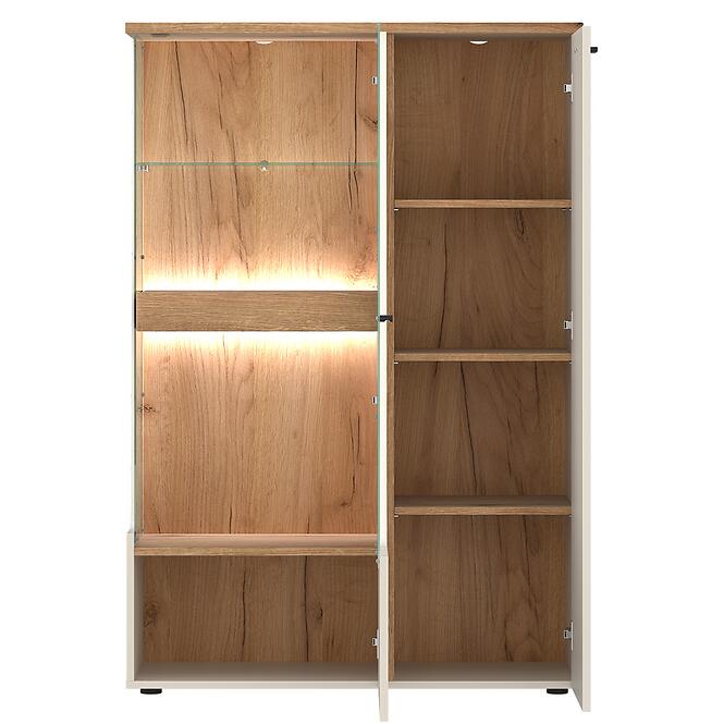 Vitrína Cut Out CTUV02R U1182D kašmír,3