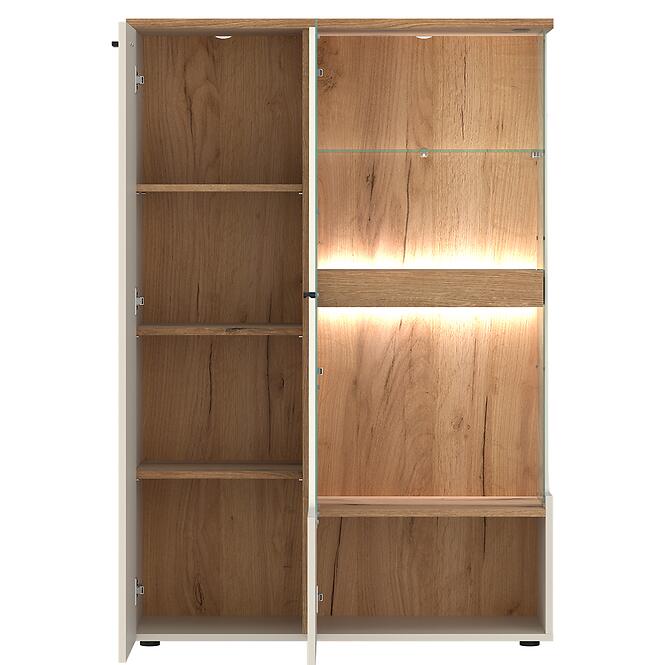 Vitrína Cut Out CTUV02L U1182D kašmír,3