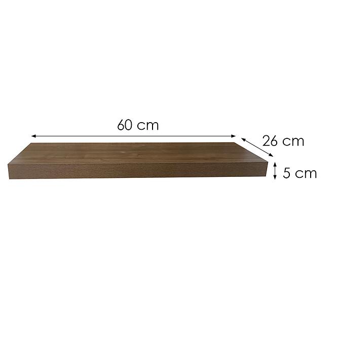 Polica Ligno 60 13179 Hnedý