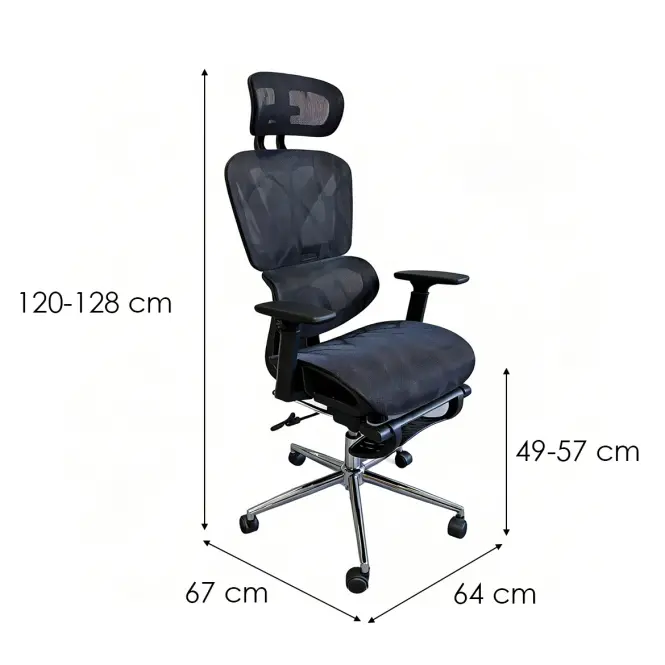 Kancelárske Kreslo Neo Mlm-611742 Čierna