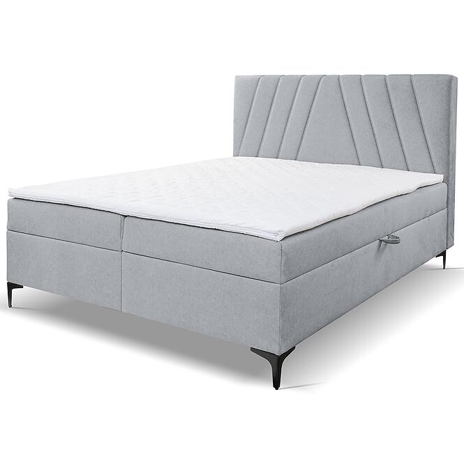Kontinentálna posteľ Capri 160x200 s topper Whisper 17,2