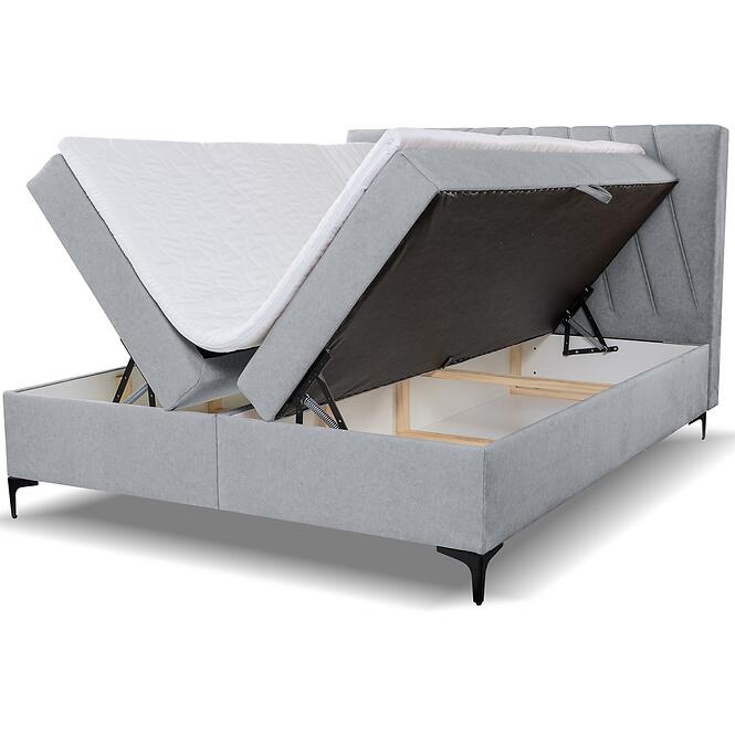 Kontinentálna posteľ Capri 160x200 s topper Whisper 17,3