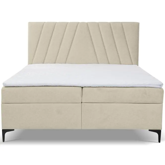 Kontinentálna posteľ Capri 160x200 s topper Whisper 2