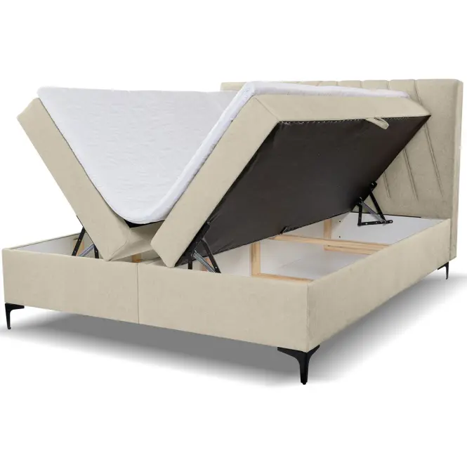 Kontinentálna posteľ Capri 160x200 s topper Whisper 2