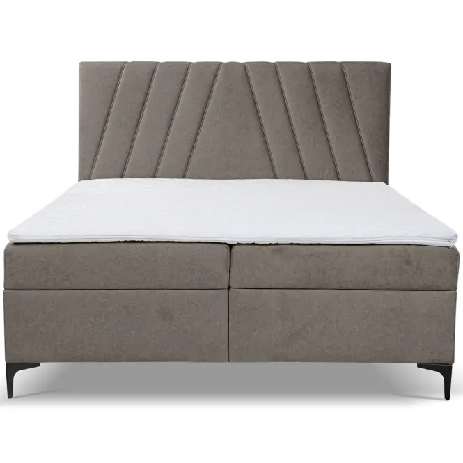 Kontinentálna posteľ Capri 160x200 s topper Whisper 5