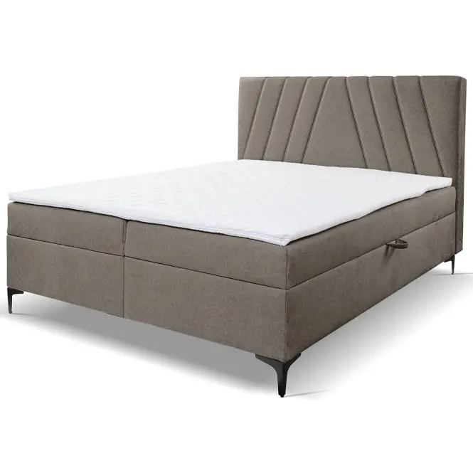 Kontinentálna posteľ Capri 160x200 s topper Whisper 5