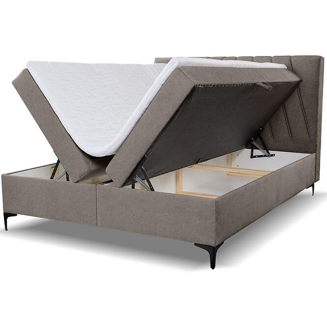 Kontinentálna posteľ Capri 160x200 s topper Whisper 5,3