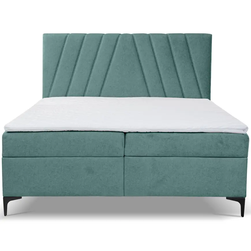 Kontinentálna posteľ Capri 160x200 s topper Whisper 12