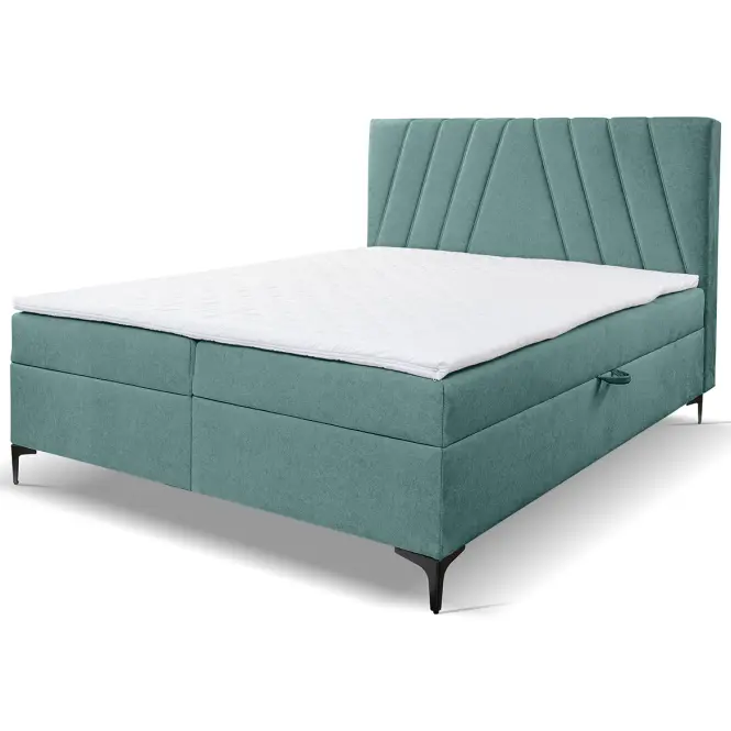 Kontinentálna posteľ Capri 160x200 s topper Whisper 12
