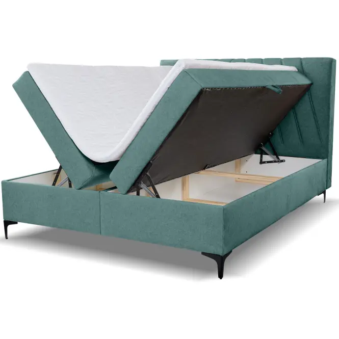 Kontinentálna posteľ Capri 160x200 s topper Whisper 12