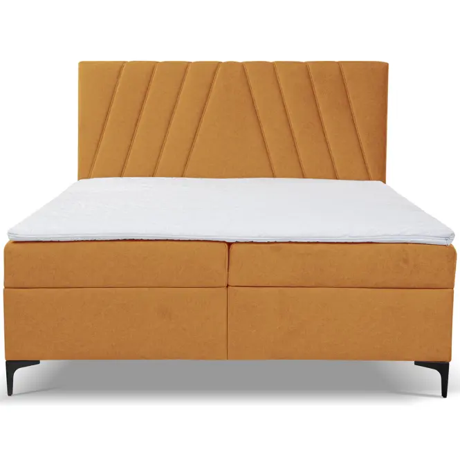 Kontinentálna posteľ Capri 160x200 s topper Whisper 9