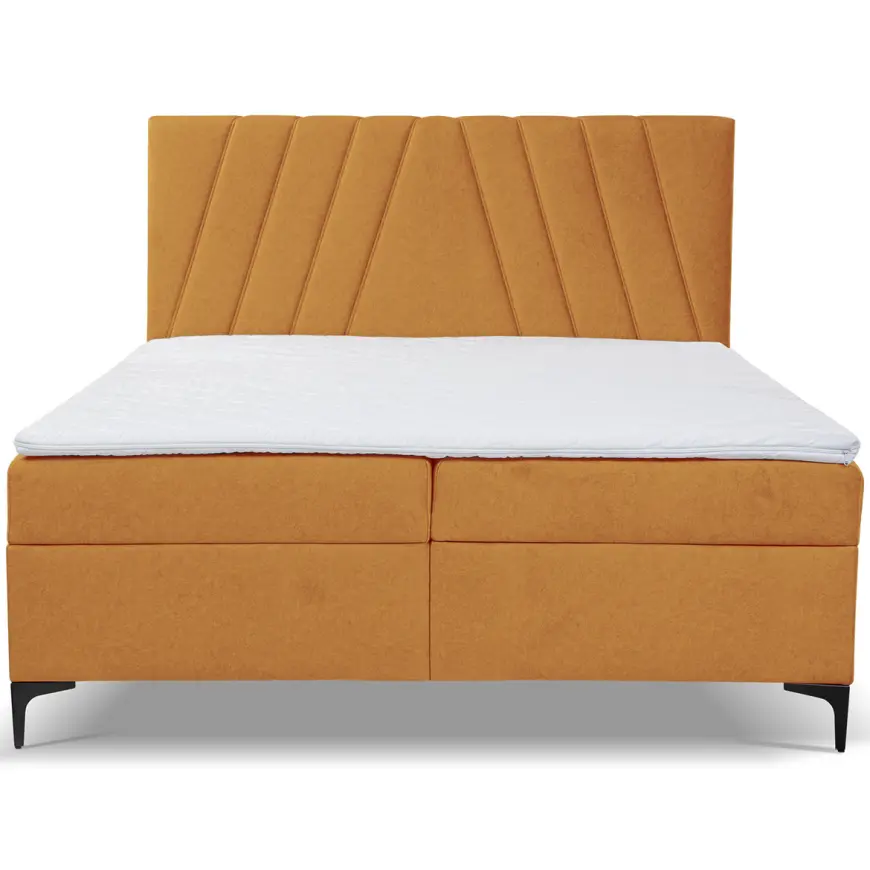 Kontinentálna posteľ Capri 160x200 s topper Whisper 9