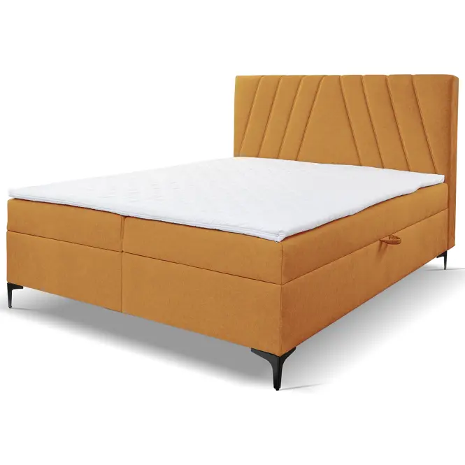 Kontinentálna posteľ Capri 160x200 s topper Whisper 9