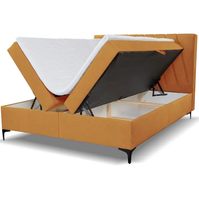 Kontinentálna posteľ Capri 160x200 s topper Whisper 9