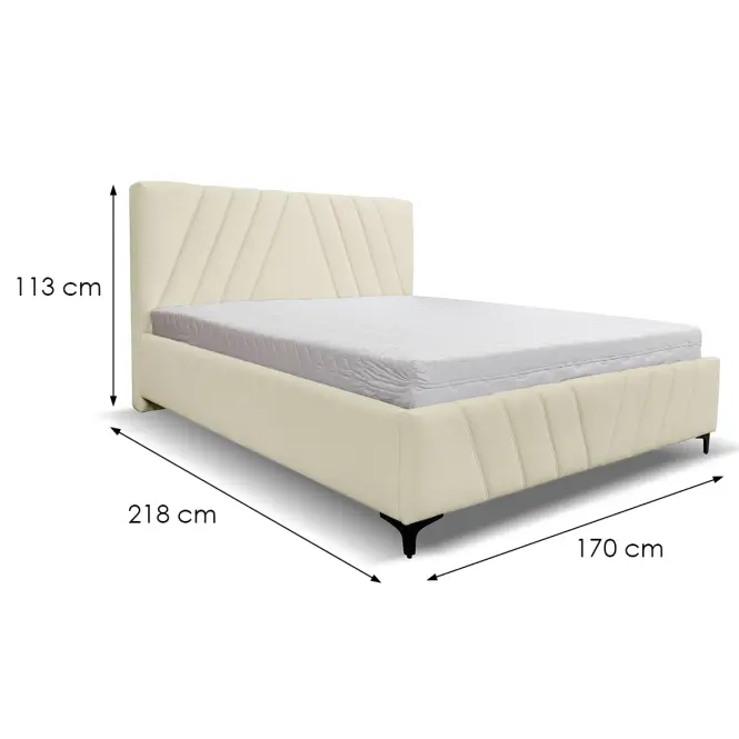 Posteľ Classic Capri 160x200 Whisper 2