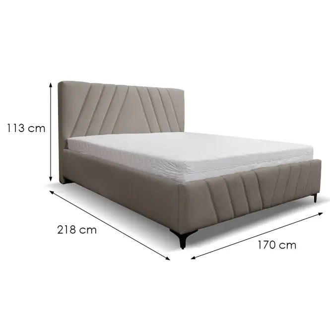 Posteľ Classic Capri 160x200 Whisper 5,5