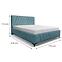 Posteľ Classic Capri 160x200 Whisper 12,5