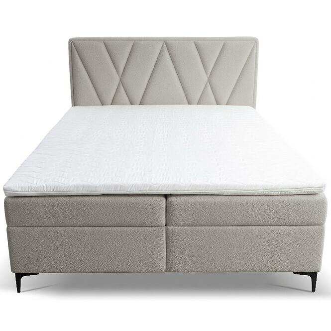 Kontinentálna posteľ Madryt 160x200 s topper Trenza 8,2
