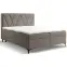 Kontinentálna posteľ Madryt 160x200 s topper Trenza 9