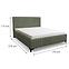 Posteľ Classic Marino 160x200 Castel 39,4