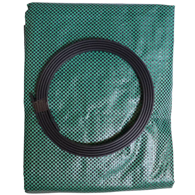 Záhradný kôš 300 l 67x84 cm zelený + 4 úchyty GMB300,3