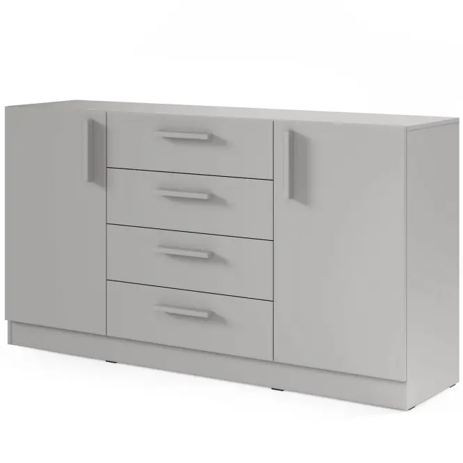Veľká komoda Braga BRK1 sivá