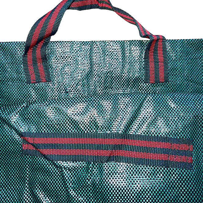 Záhradný kôš 120 l 45x76 cm zelený + 4 úchyty GMB120