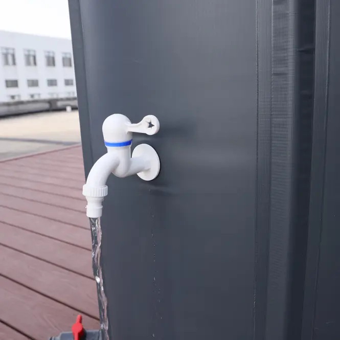 Skladací zásobník na vodu 500 l + prípojka grafit GMW500
